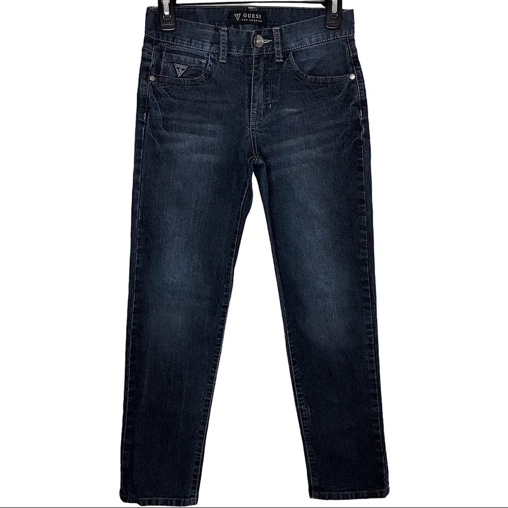 ❓GUESS❓Straight-Leg Dark Denim Jeans ~Size 12 Girls